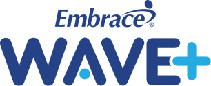 EmbraceWAVE+ Logo